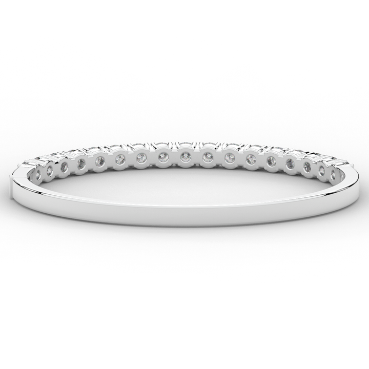 5.00CT.TW ROUND LAB DIAMOND BANGLE - Nazarelle