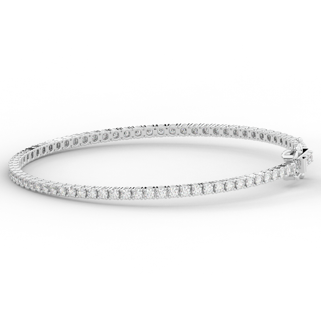 3.00CT.TW ROUND LAB DIAMOND TENNIS BRACELET - Nazarelle