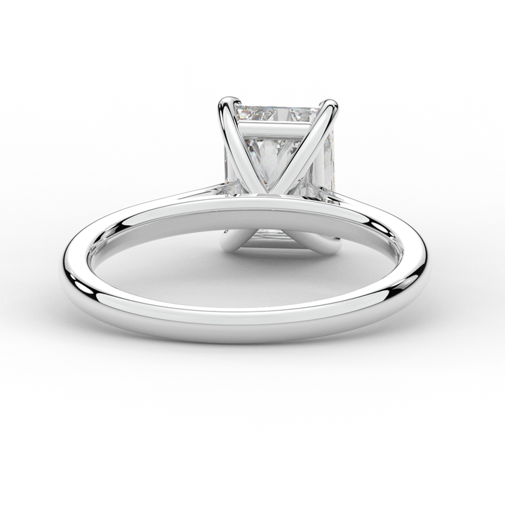 2.00CT RADIANT LAB DIAMOND SOLITAIRE ENGAGEMENT RING - Nazarelle