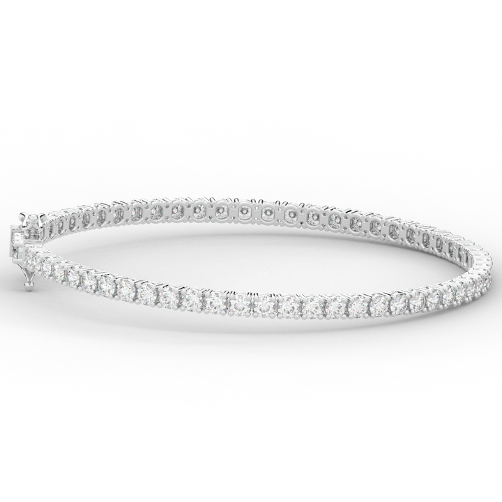 5.00CT.TW ROUND LAB DIAMOND TENNIS BRACELET - Nazarelle
