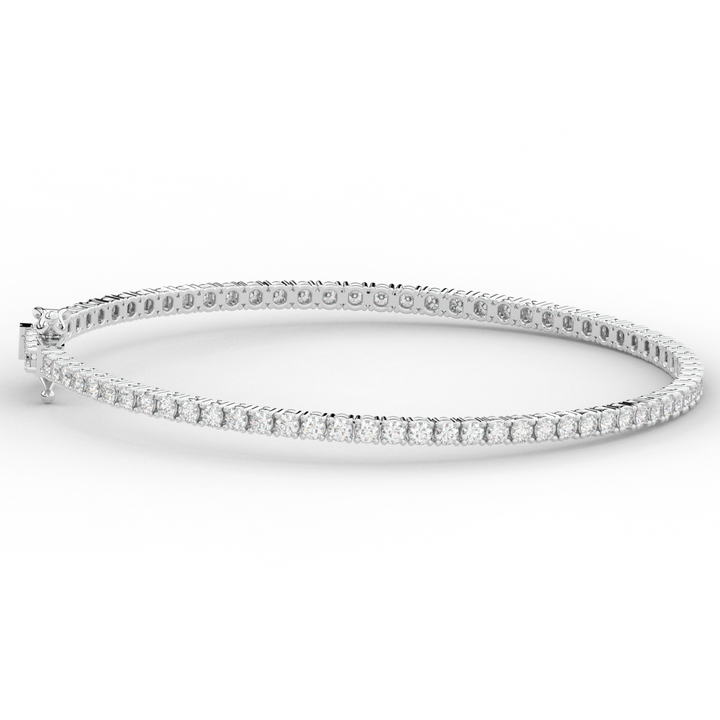 3.00CT.TW ROUND LAB DIAMOND TENNIS BRACELET - Nazarelle