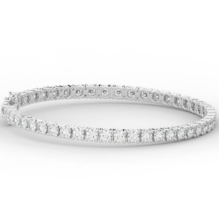 7.00CT.TW ROUND LAB DIAMOND TENNIS BRACELET - Nazarelle