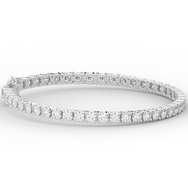 7.00CT.TW ROUND LAB DIAMOND TENNIS BRACELET - Nazarelle