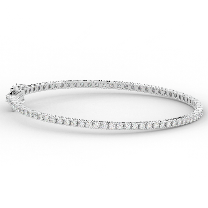 3.00CT.TW ROUND LAB DIAMOND TENNIS BRACELET - Nazarelle
