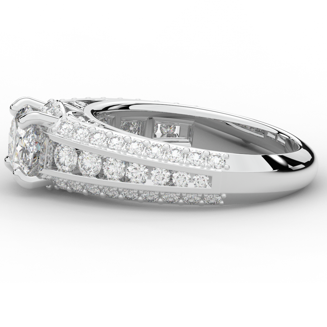 1.80CT.TW OVAL LAB DIAMOND SOLITAIRE ENGAGEMENT RING - Nazarelle