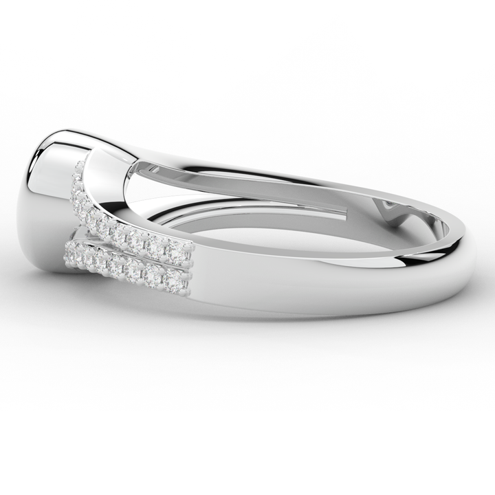 1.10CT.TW ROUND LAB DIAMOND SOLITAIRE ENGAGEMENT RING - Nazarelle