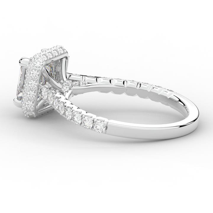 2.75CT.TW ASSCHER LAB DIAMOND HALO ENGAGEMENT RING - Nazarelle