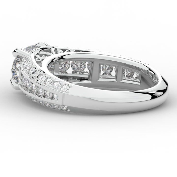 1.80CT.TW OVAL LAB DIAMOND SOLITAIRE ENGAGEMENT RING - Nazarelle