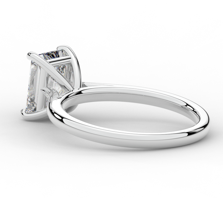 2.00CT RADIANT LAB DIAMOND SOLITAIRE ENGAGEMENT RING - Nazarelle