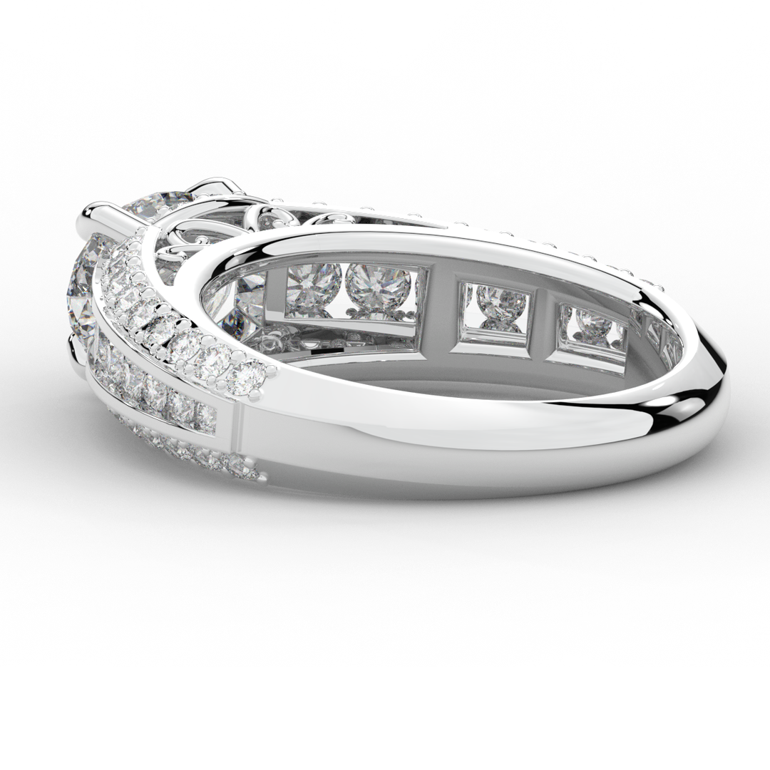 1.80CT.TW OVAL LAB DIAMOND SOLITAIRE ENGAGEMENT RING - Nazarelle