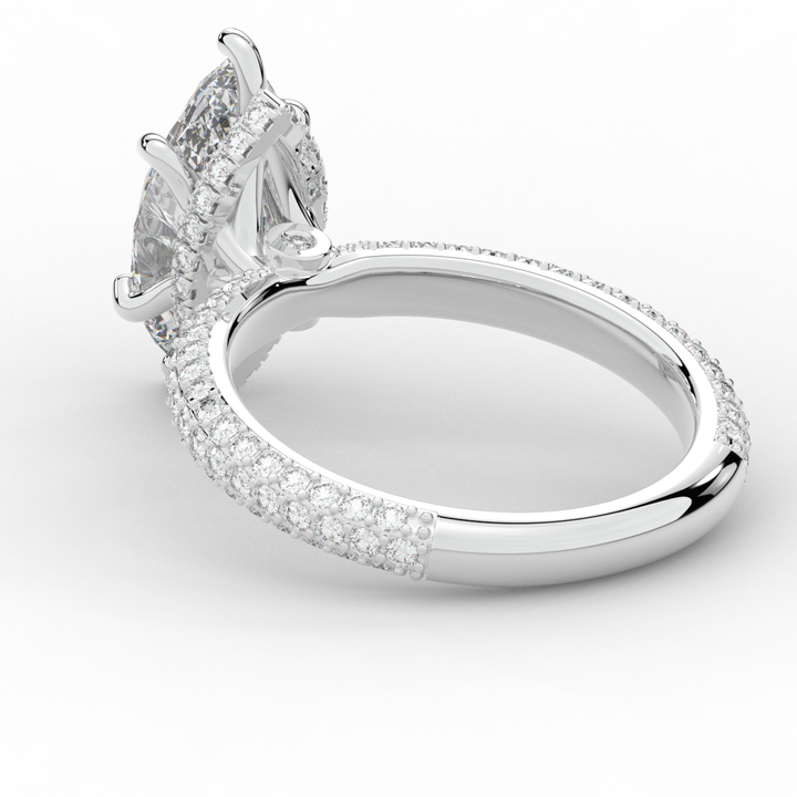 2.60CT.TW MARQUISE LAB DIAMOND ENGAGEMENT RING - Nazarelle