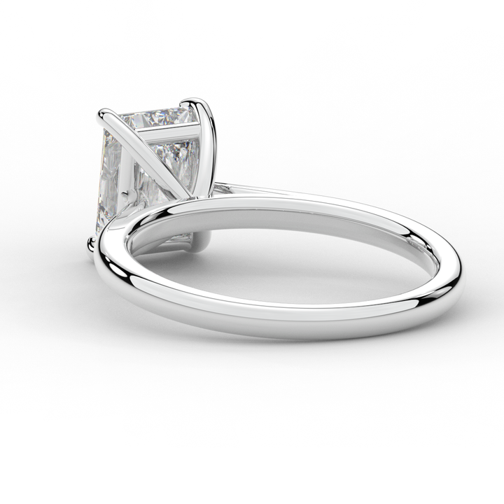 2.00CT RADIANT LAB DIAMOND SOLITAIRE ENGAGEMENT RING - Nazarelle