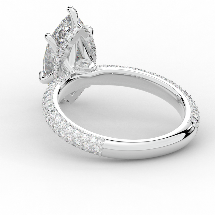 2.60CT.TW MARQUISE LAB DIAMOND ENGAGEMENT RING - Nazarelle