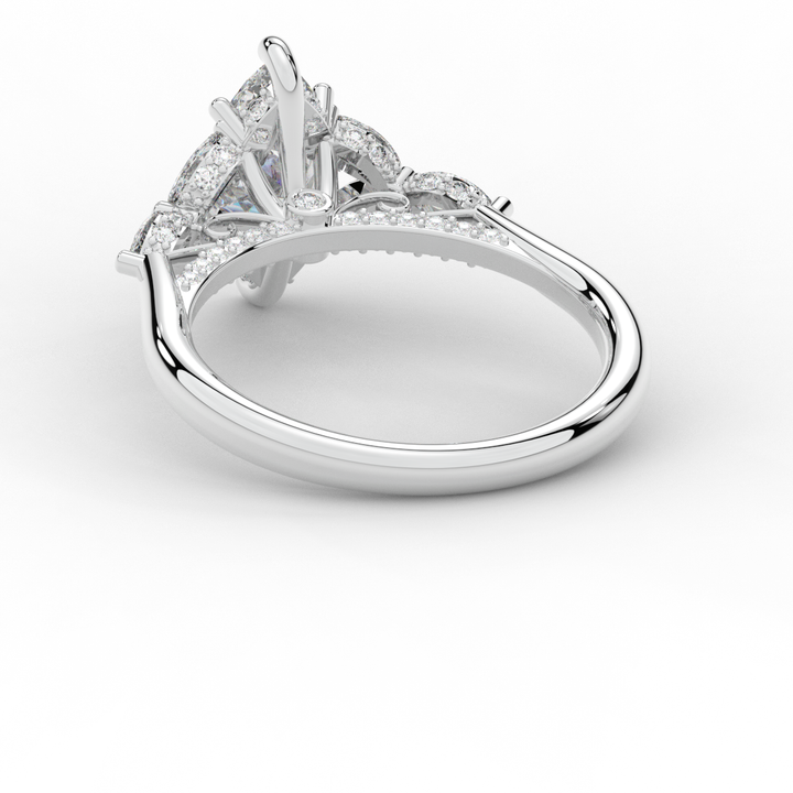 1.50CT.TW MARQUISE LAB DIAMOND ENGAGEMENT RING - Nazarelle