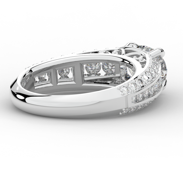 1.80CT.TW OVAL LAB DIAMOND SOLITAIRE ENGAGEMENT RING - Nazarelle