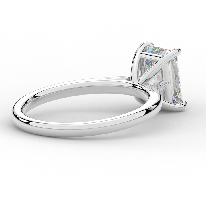 2.00CT RADIANT LAB DIAMOND SOLITAIRE ENGAGEMENT RING - Nazarelle
