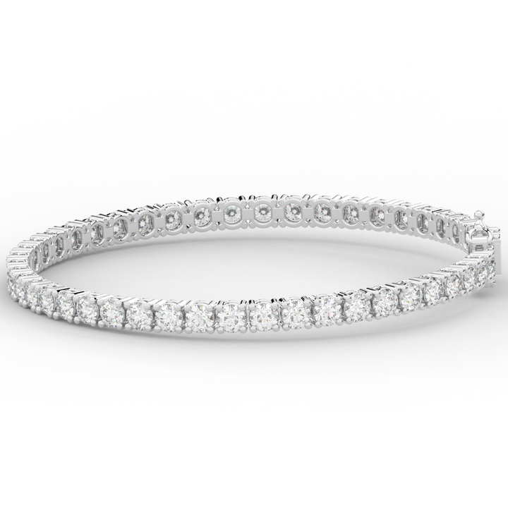 7.00CT.TW ROUND LAB DIAMOND TENNIS BRACELET - Nazarelle
