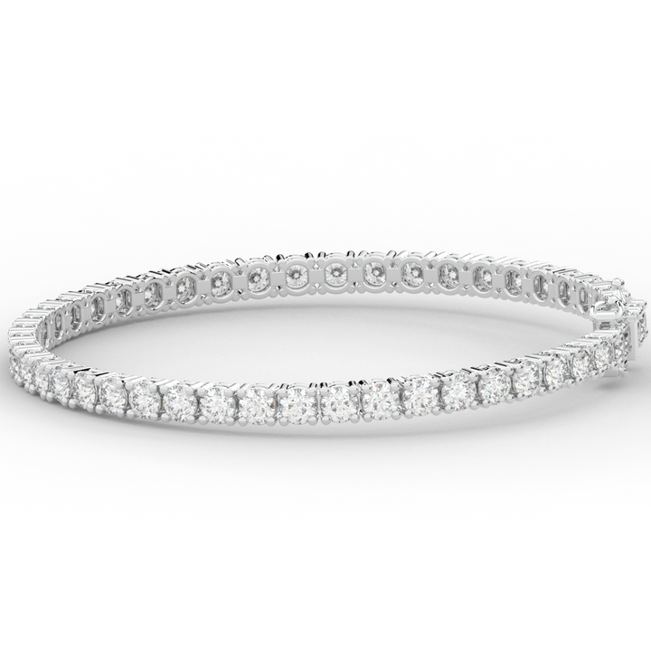 7.00CT.TW ROUND LAB DIAMOND TENNIS BRACELET - Nazarelle