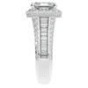 6.10CT.TW ASCHER LAB DIAMOND HALO ENGAGEMENT RING - Nazarelle