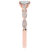 1.20CT.TW ROUND LAB DIAMOND SOLITAIRE ENGAGEMENT RING - Nazarelle