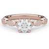 1.20CT.TW ROUND LAB DIAMOND SOLITAIRE ENGAGEMENT RING - Nazarelle
