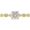 1.20CT.TW ROUND LAB DIAMOND SOLITAIRE ENGAGEMENT RING - Nazarelle