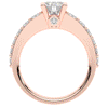 1.75CT.TW ROUND LAB DIAMOND SOLITAIRE ENGAGEMENT RING - Nazarelle
