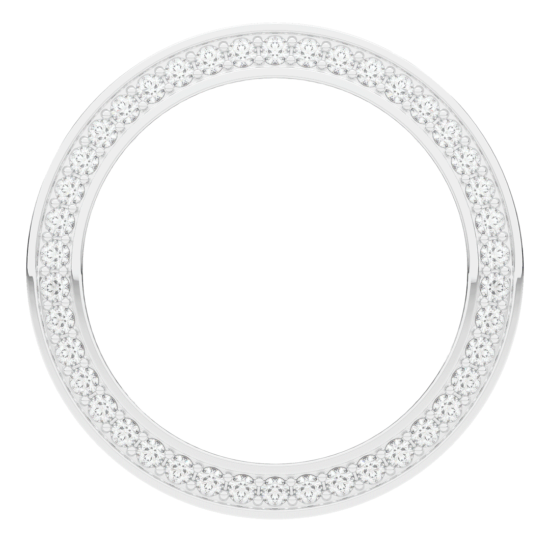 4.70CT.TW 3 ROW ROUND LAB DIAMOND ETERNITY WEDDING BAND - Nazarelle