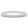 6.50CT.TW EMERALD CUT LAB DIAMOND BANGLE - Nazarelle