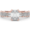 3.75CT.TW EMERALD CUT LAB DIAMOND SOLITAIRE ENGAGEMENT RING - Nazarelle
