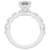 3.75CT.TW EMERALD CUT LAB DIAMOND SOLITAIRE ENGAGEMENT RING - Nazarelle