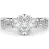 3.75CT.TW OVAL LAB DIAMOND SOLITAIRE ENGAGEMENT RING - Nazarelle