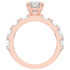 3.75CT.TW OVAL LAB DIAMOND SOLITAIRE ENGAGEMENT RING - Nazarelle
