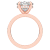 4.30CT.TW OVAL LAB DIAMOND BAND ENGAGEMENT RING - Nazarelle