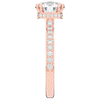 2.60CT.TW ROUND LAB DIAMOND SOLITAIRE ENGAGEMENT RING - Nazarelle