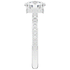2.60CT.TW ROUND LAB DIAMOND SOLITAIRE ENGAGEMENT RING - Nazarelle