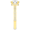 2.60CT.TW ROUND LAB DIAMOND SOLITAIRE ENGAGEMENT RING - Nazarelle