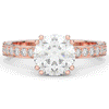2.60CT.TW ROUND LAB DIAMOND SOLITAIRE ENGAGEMENT RING - Nazarelle