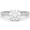 2.60CT.TW ROUND LAB DIAMOND SOLITAIRE ENGAGEMENT RING - Nazarelle