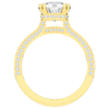 2.60CT.TW ROUND LAB DIAMOND SOLITAIRE ENGAGEMENT RING - Nazarelle
