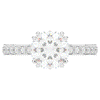 2.60CT.TW ROUND LAB DIAMOND SOLITAIRE ENGAGEMENT RING - Nazarelle