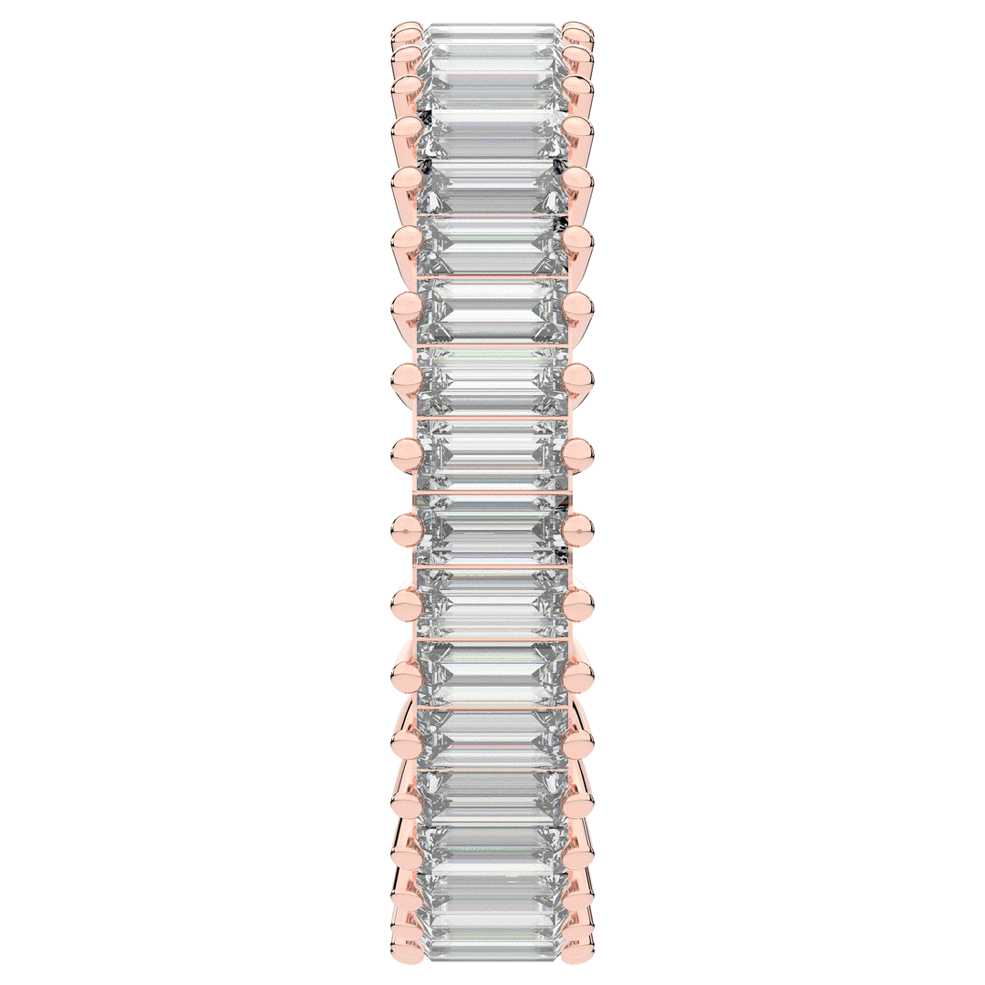 1.50CT.TW BAGUETTE LAB DIAMOND ETERNITY WEDDING BAND - Nazarelle