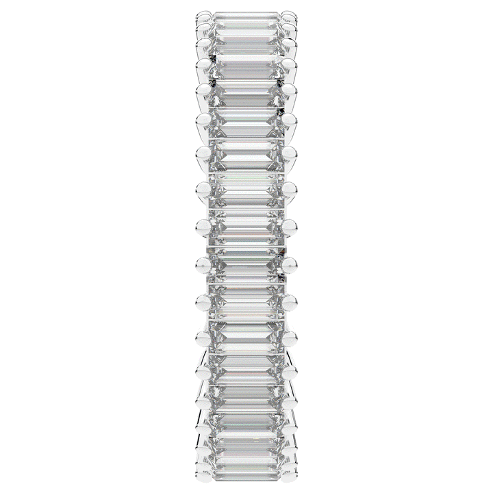 1.50CT.TW BAGUETTE LAB DIAMOND ETERNITY WEDDING BAND - Nazarelle