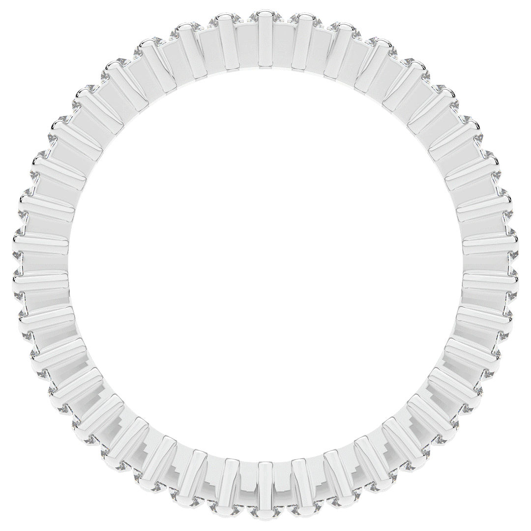 1.50CT.TW BAGUETTE LAB DIAMOND ETERNITY WEDDING BAND - Nazarelle