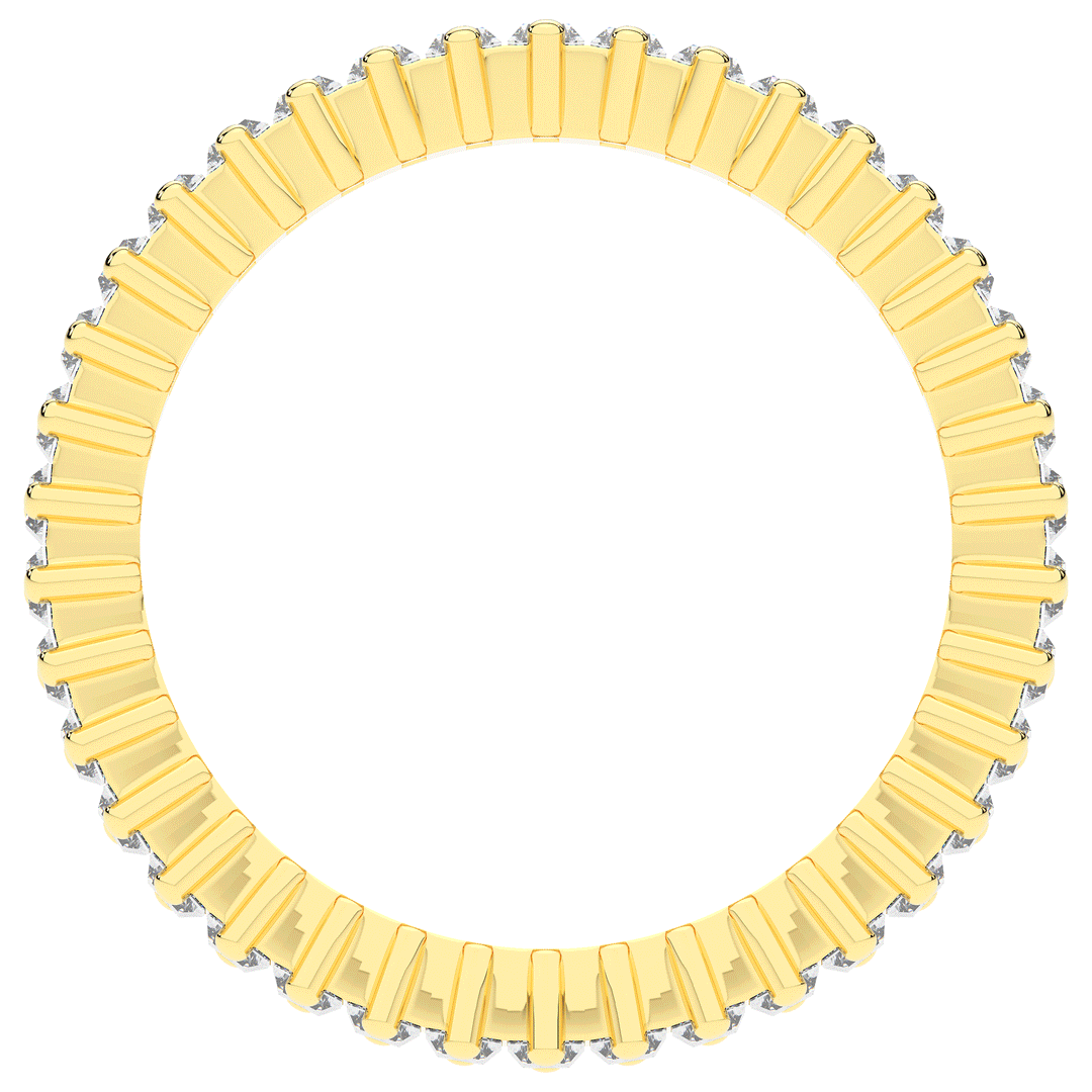 1.50CT.TW BAGUETTE LAB DIAMOND ETERNITY WEDDING BAND - Nazarelle