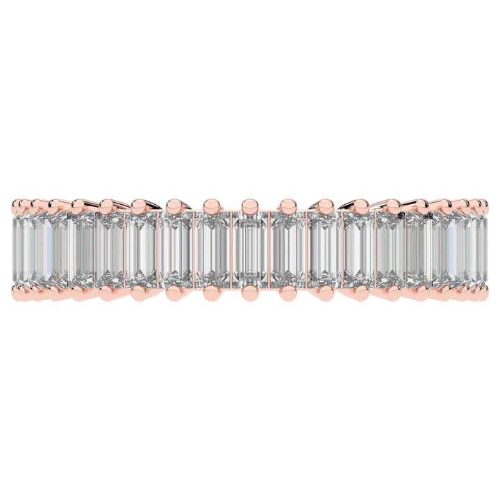1.50CT.TW BAGUETTE LAB DIAMOND ETERNITY WEDDING BAND - Nazarelle