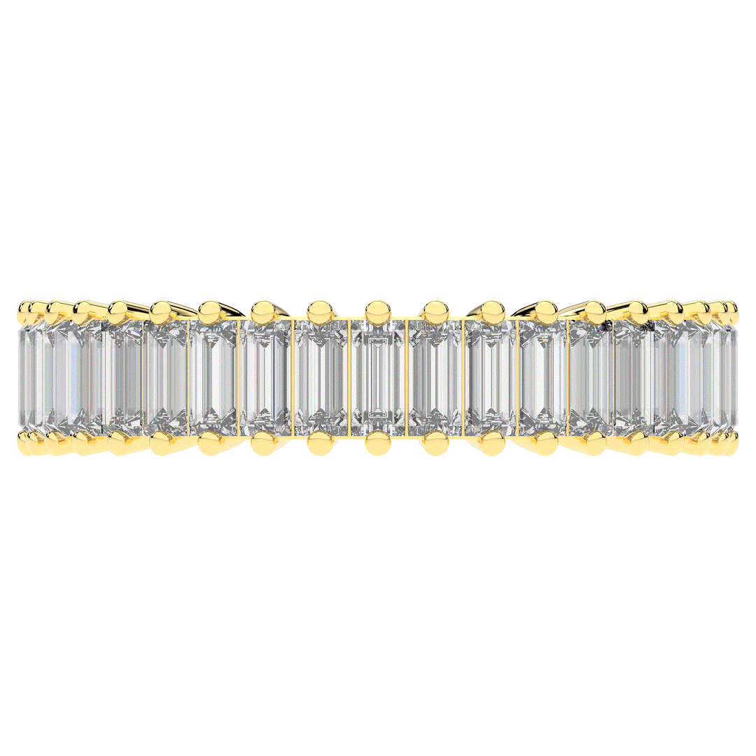 1.50CT.TW BAGUETTE LAB DIAMOND ETERNITY WEDDING BAND - Nazarelle