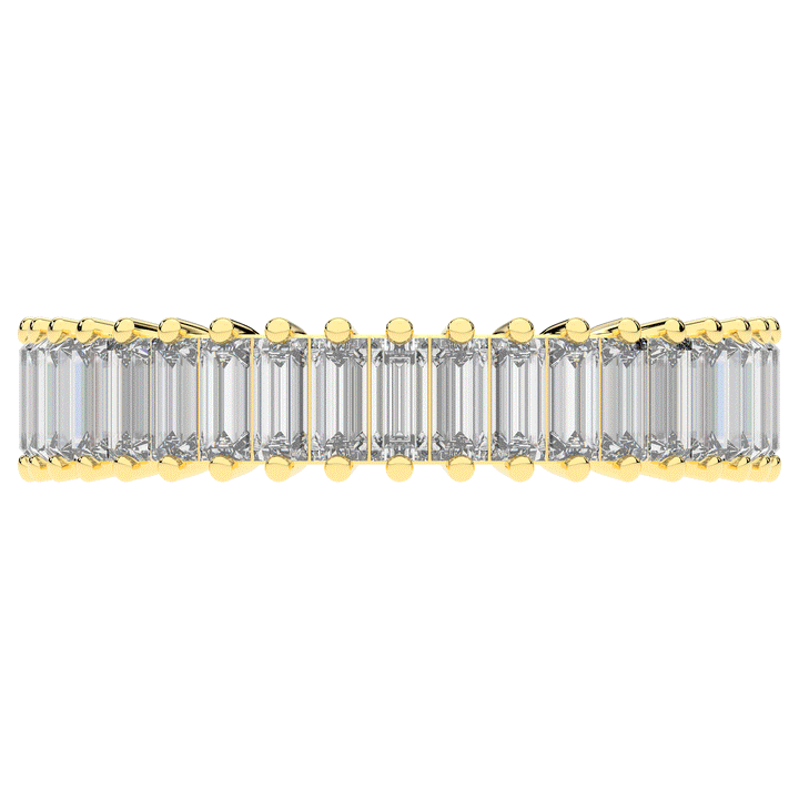 1.50CT.TW BAGUETTE LAB DIAMOND ETERNITY WEDDING BAND - Nazarelle