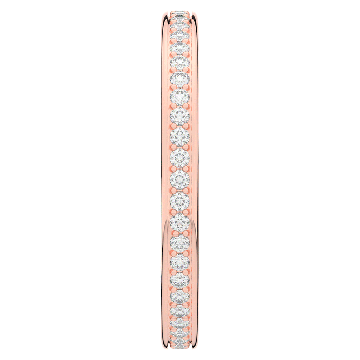 0.60CT.TW ROUND LAB DIAMOND ETERNITY WEDDING BAND - Nazarelle