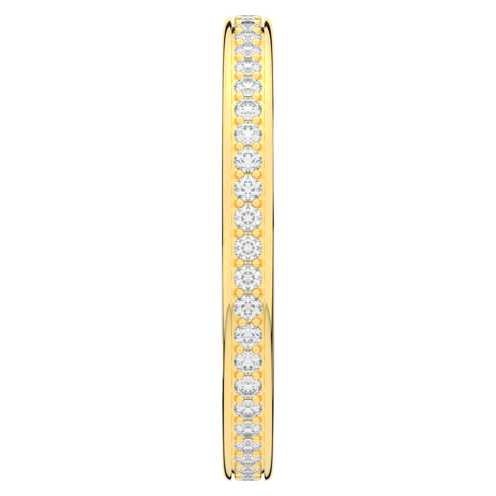0.60CT.TW ROUND LAB DIAMOND ETERNITY WEDDING BAND - Nazarelle